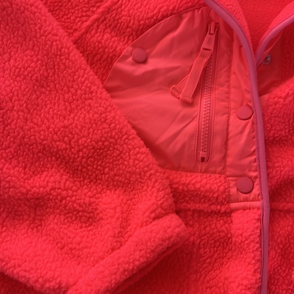 FP Movement Hit the Slopes Fleece Jacket {Neon Coral} M - Picture 8 of 11